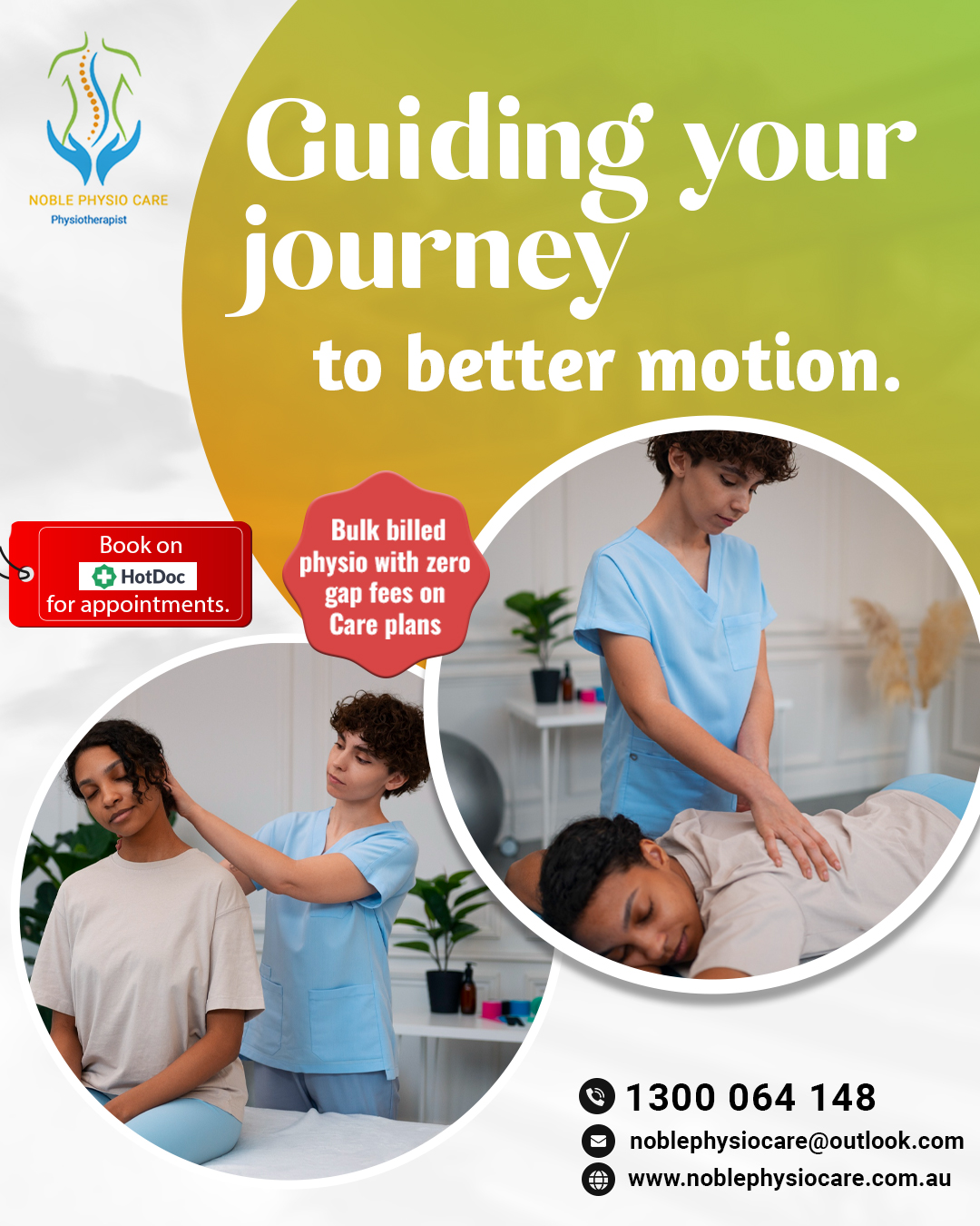 Guiding your journey to better motion with care